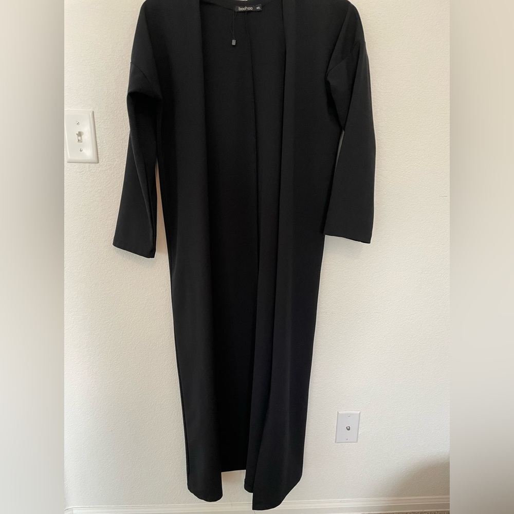 Floor length cardigan